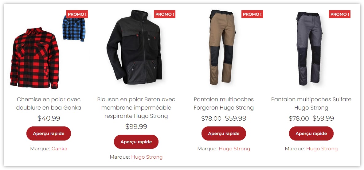 Grande Vente de fin de saison chez Amsal Inc.