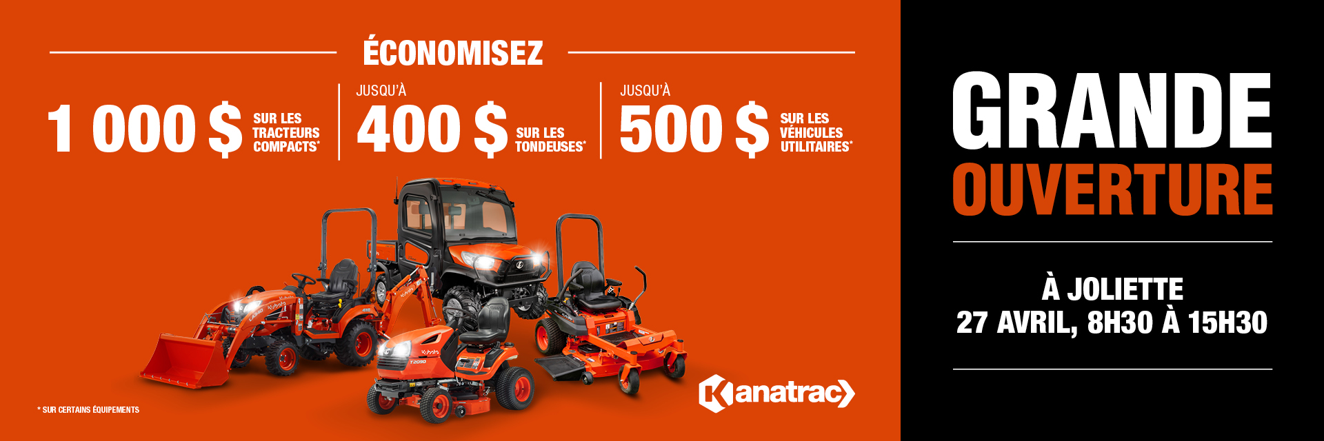 Kanatrac : Grande ouverture à Joliette : un événement incontournable pour les amateurs de tracteurs! 