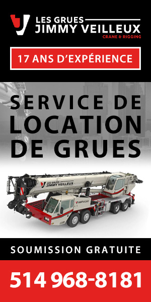 Les grues Jimmy Veilleux