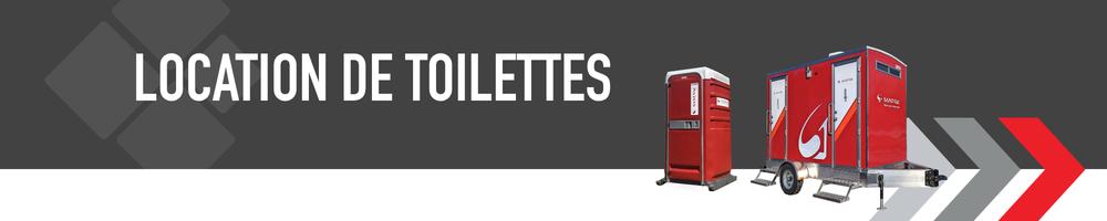 LOCATION DE TOILETTES